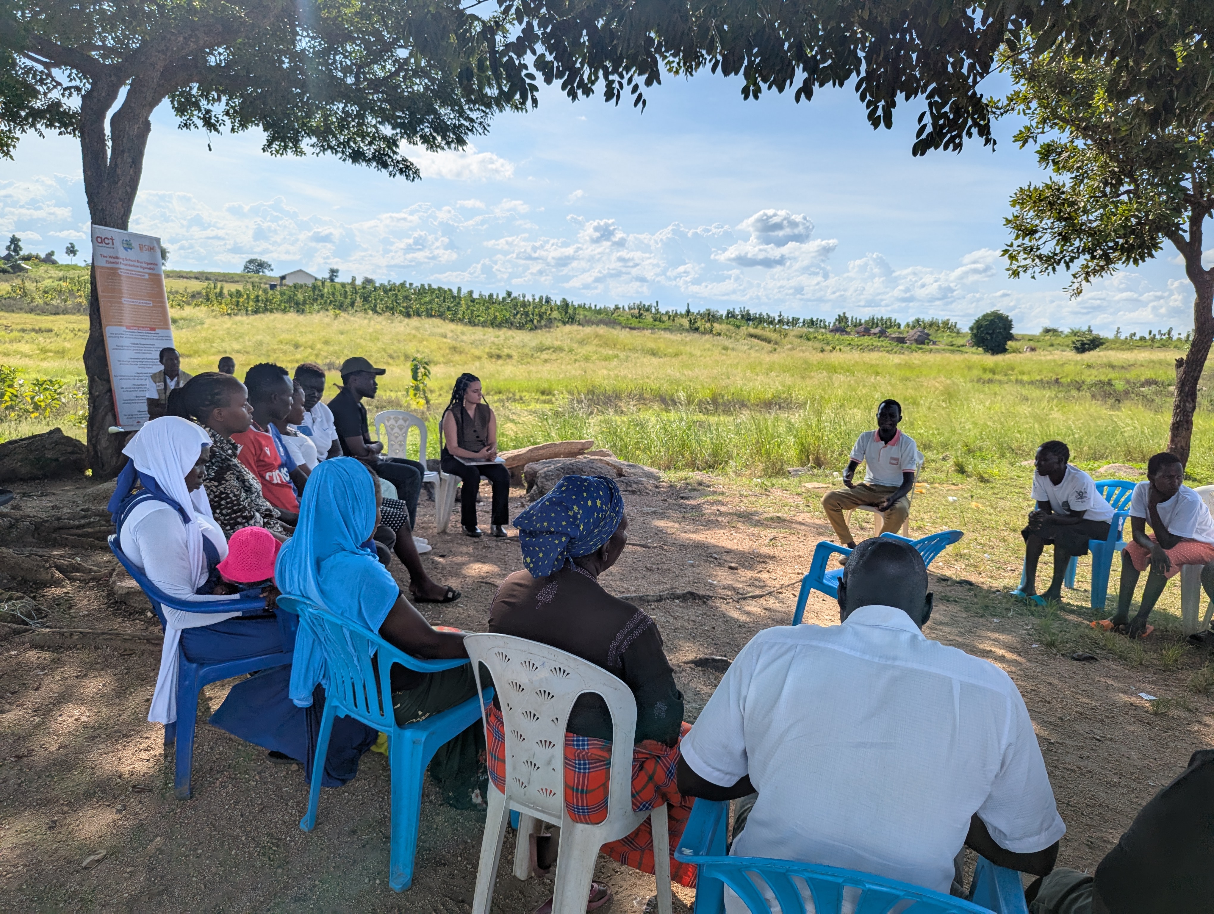Farmers with improved tools
